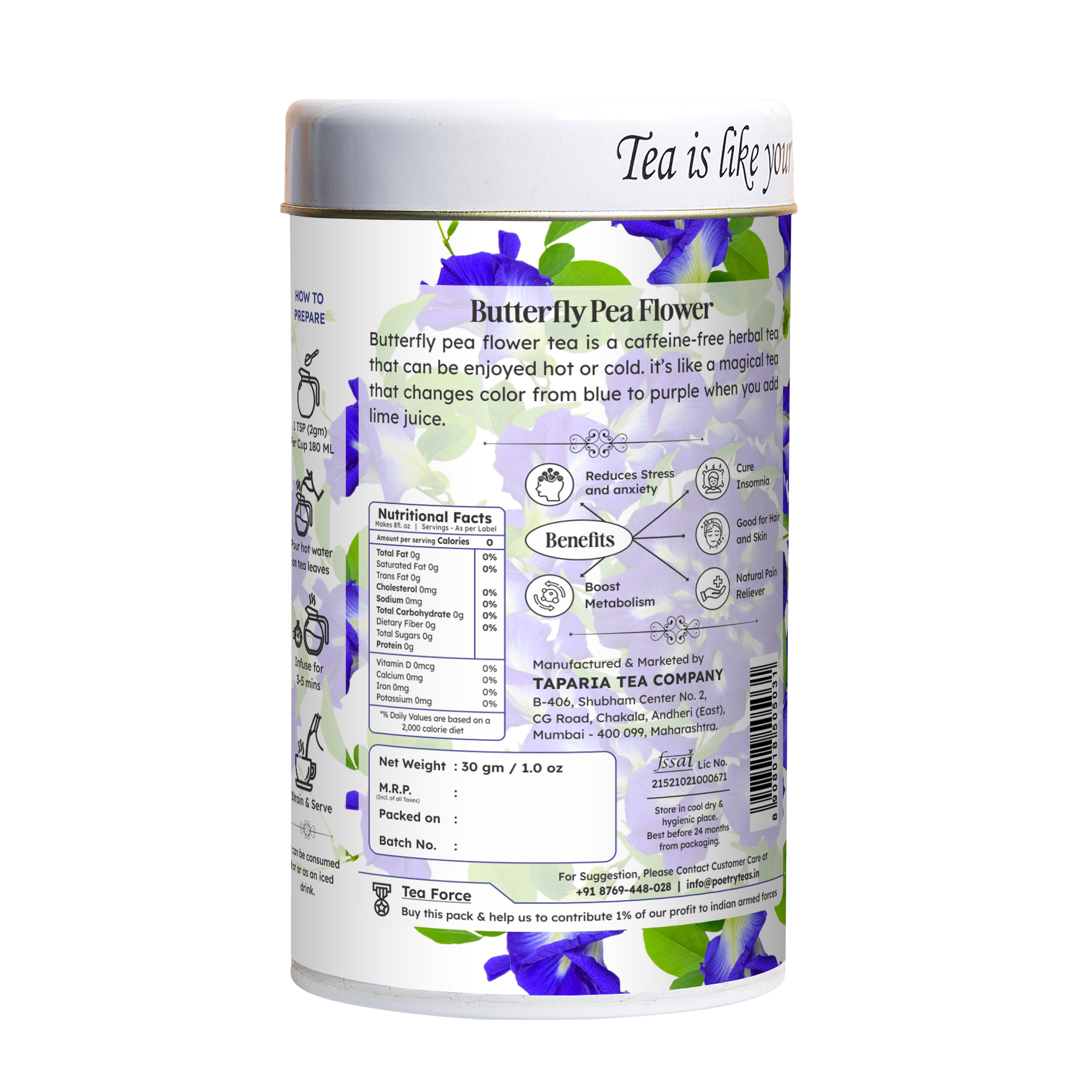 Butterfly Pea Flower