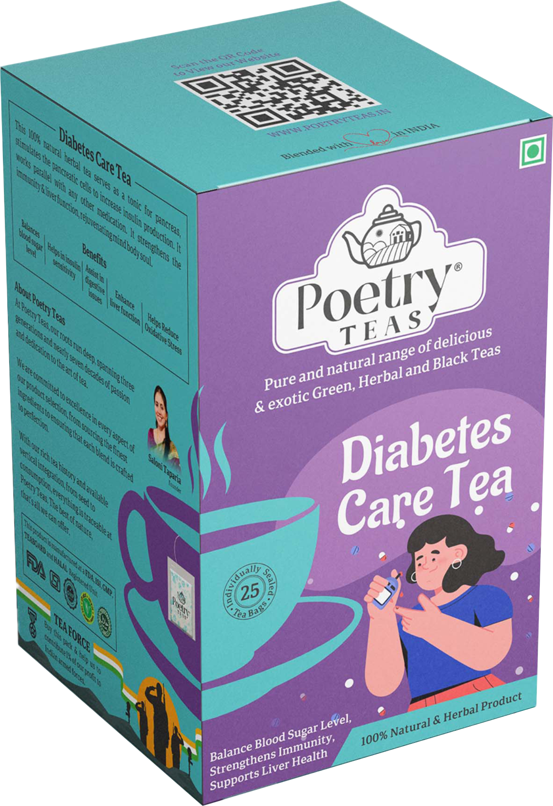 Diabetes Care Tea Poetry Teas India