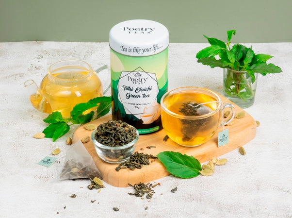Tulsi Elaichi Green Tea