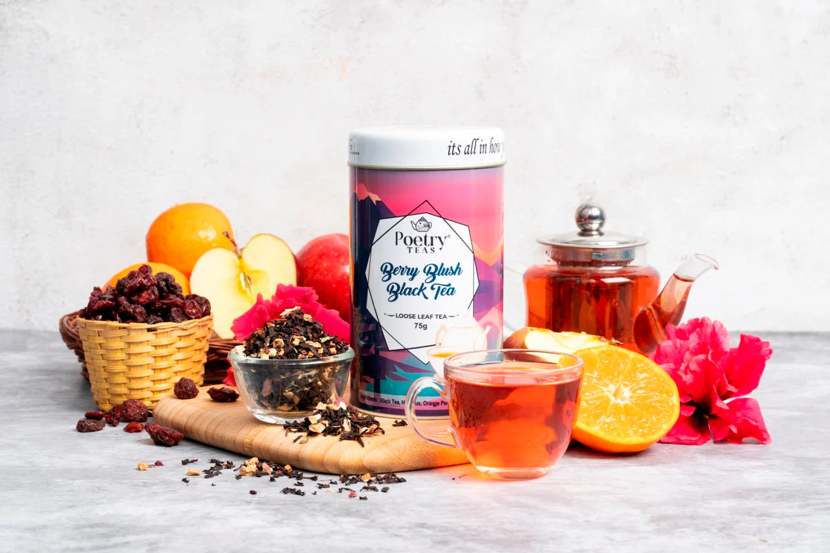 Berry Blush Black Tea - Loose Leaf Tea