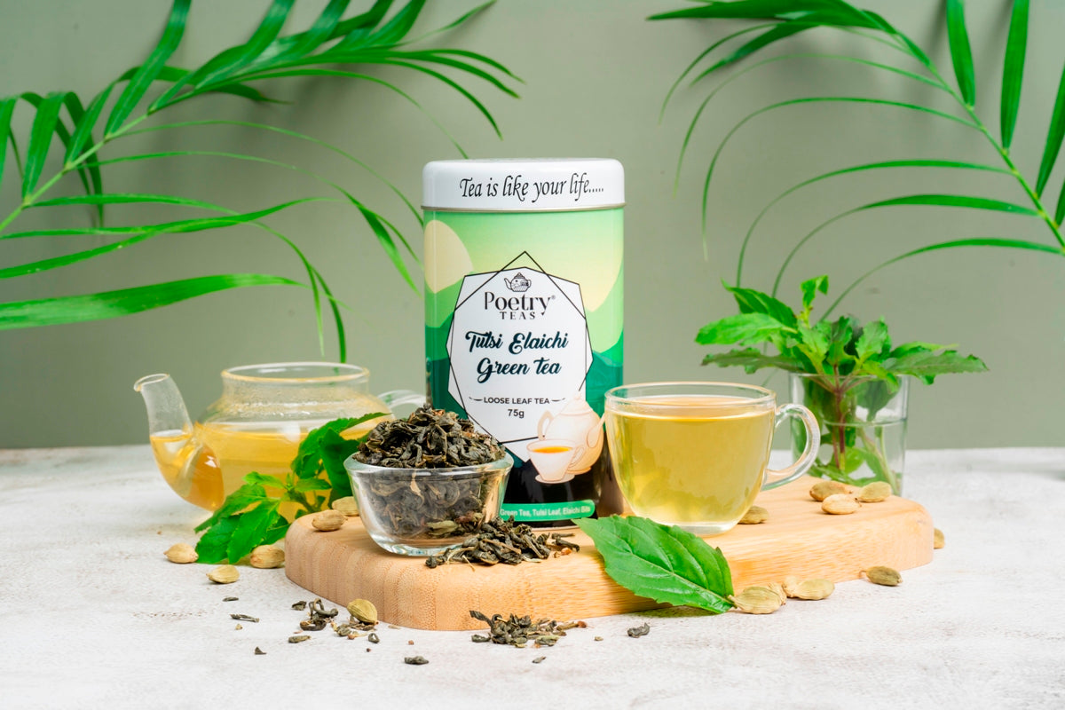 Tulsi Elaichi Green Tea