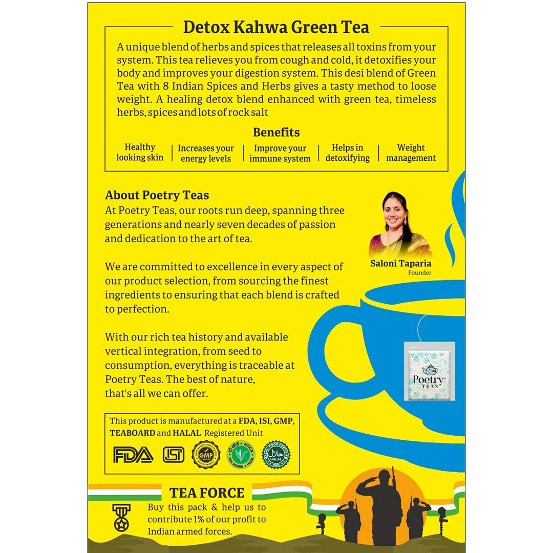 Detox Kahwa Green Tea