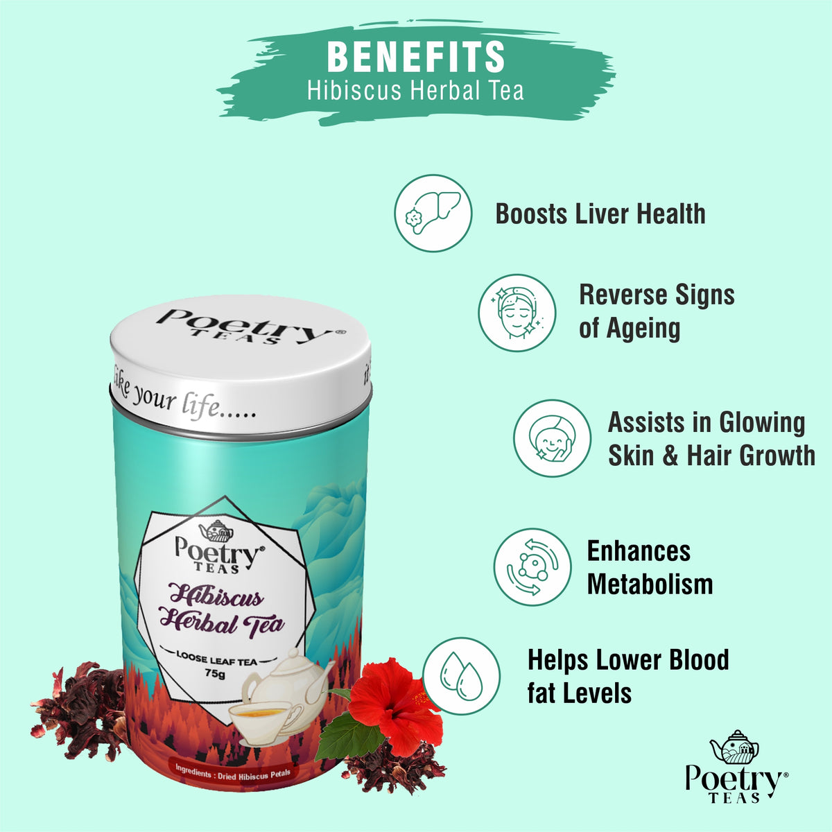 Immunity Booster Tea - Hibiscus Herbal
