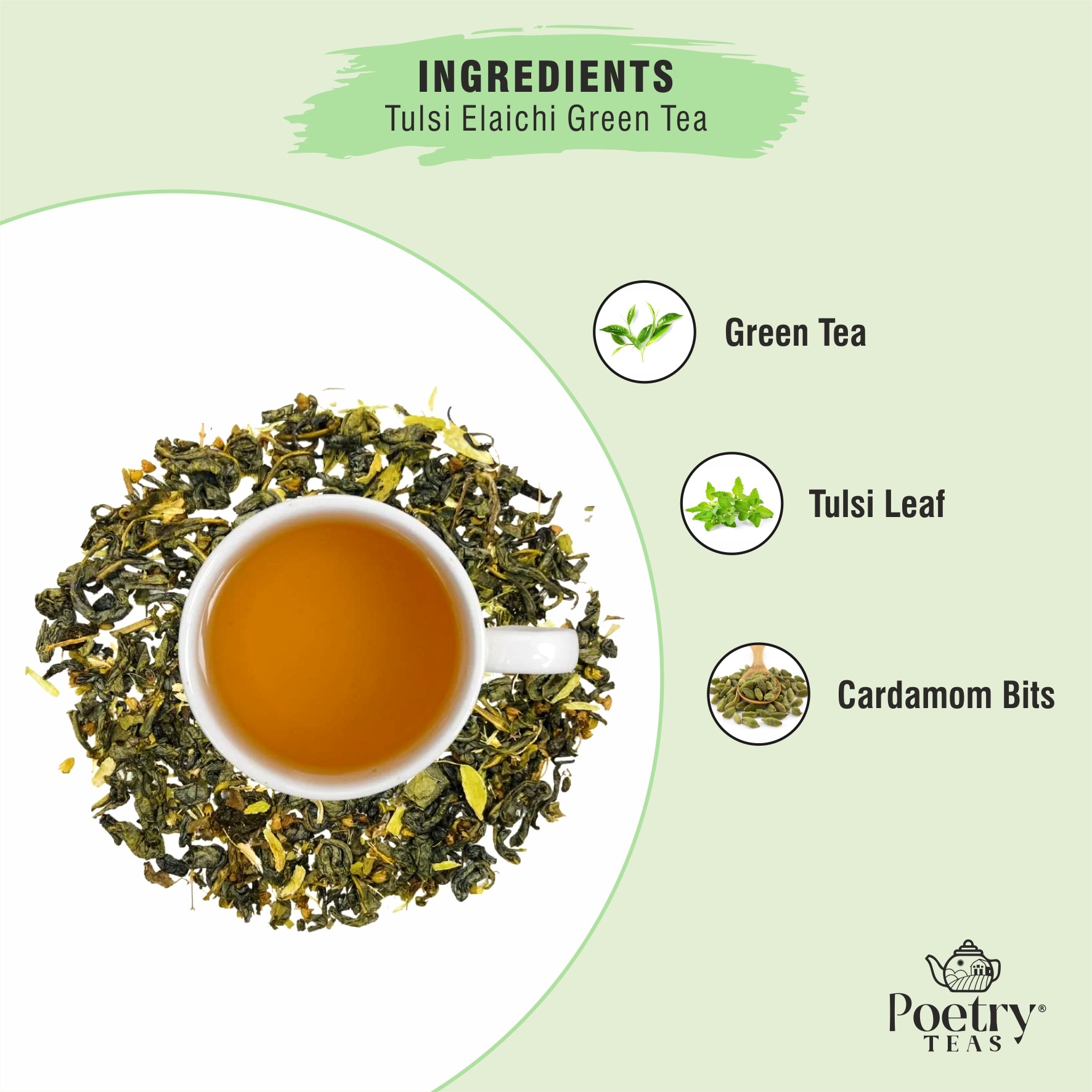 Tulsi Elaichi Green Tea