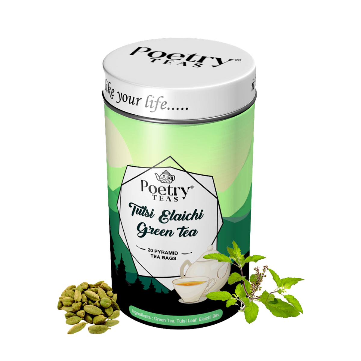 Tulsi Elaichi Green Tea